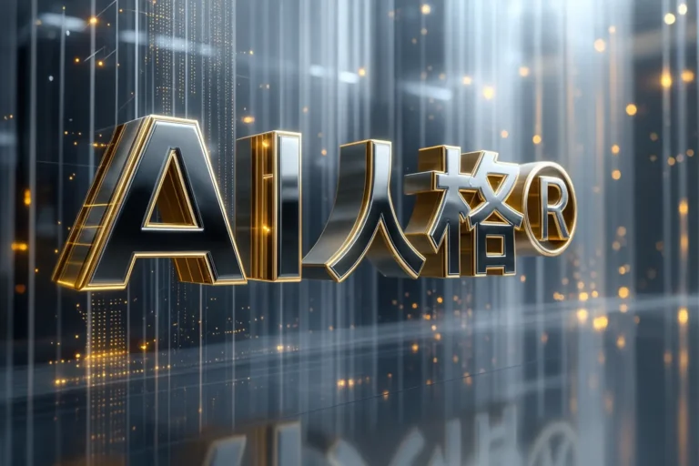 AI人格®商標登録取得を発表するMirai&の公式ビジュアル｜登録番号6979103・6979104